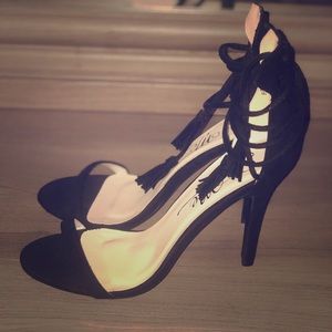 Lulu’s Lace Up Stiletto’s